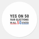 Recherche de femme v autocollants Élection