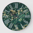 Recherche de marbre vert horloges Girly