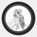Recherche de le hibou autocollants Faune