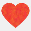 Recherche de orange rouge autocollants Motif