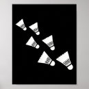 Recherche de le badminton posters Équipe