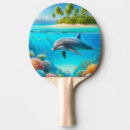 Recherche de dauphin raquettes ping pong Plage