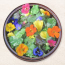 Recherche de comestible dessous de verres Fleurs