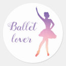 Recherche de danse moderne autocollants ballet