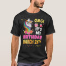 Recherche de march birthday tshirts Awesome