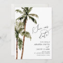 Recherche de palm tree wedding save the dates Pour elle