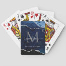 Recherche de joli motif jeux de cartes Monogramme