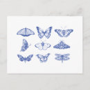 Recherche de bleues cartes postales Papillon