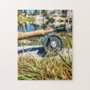 Recherche de pêche mouche puzzles Lac