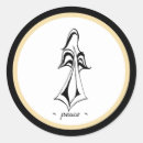 Recherche de ángel autocollants Noir