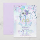 Recherche de tribal 11x16 invitations Bleu