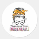 Recherche de sclérose en autocollants Mois de sensibilisation