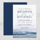 Recherche de lake mariage invitations Bleu