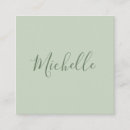 Recherche de police élégante cartes visite Style minimaliste simple