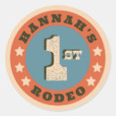 Recherche de cowboy rodéo autocollants Parti