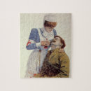 Recherche de médecin puzzles Vintage