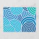 Recherche de nuances de bleu cartes postales Motif