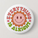 Recherche de visage souriant badges Jaune