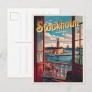 Recherche de stockholm cartes postales Drapeau suédois