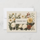 Recherche de botanique vintage vœux cartes Illustration