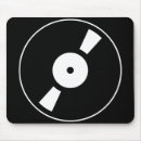 Recherche de disques vinyle tapis souris Vintage