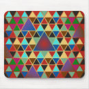 Recherche de motif mosaïque tapis souris Triangles