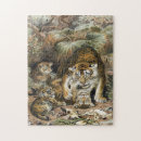 Recherche de tiger puzzles Sauvage