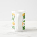 Recherche de mandarine tasses Aquarelle