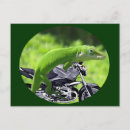 Recherche de lézard vert cartes postales Gecko
