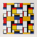 Recherche de géométrie puzzles Mondrian