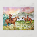 Recherche de cheval de cowboy cartes postales Chevaux
