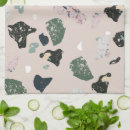 Recherche de motif marbre cuisine linges Terrazzo
