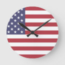 Recherche de drapeau des états unis horloges Amérique