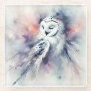 Recherche de nature dessous de verres Aquarelle
