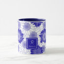 Recherche de tournesol bleu tasses Fleurs bleues