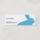 Recherche de lapin bleu cartes visite Simple