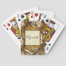 Recherche de tigre jeux de cartes Monogramme