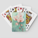 Recherche de orchidée jeux de cartes Aquarelle