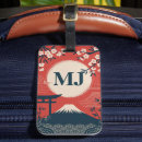 Recherche de japonais bagages étiquettes Mont fuji