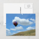 Recherche de vol montgolfière cartes postales Chaud