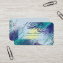 Recherche de peacock feather cartes visite Aquarelle