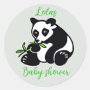 Recherche de panda noir et blanc autocollants Animal