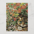 Recherche de chats colorés cartes postales Louis wain