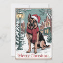 Recherche de allemande noël cartes Berger allemand noël