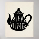 Recherche de tea time posters Théière