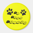 Recherche de pois jaune magnets Motif