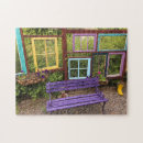 Recherche de banc puzzles Jardin
