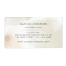 Recherche de bureau étiquettes Aquarelle