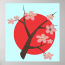 Recherche de branche fleurs cerisier posters Rose