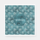 Recherche de plumes paon serviettes Turquoise